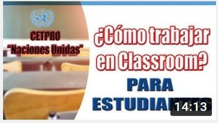 ¿Cómo trabajar en Google Classroom?